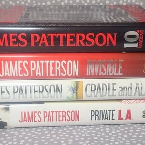 4 Four Current Mystery Thriller  Hardcover -Like New -James Patterson FREE SHIP